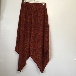 Maxi Orange Skirt